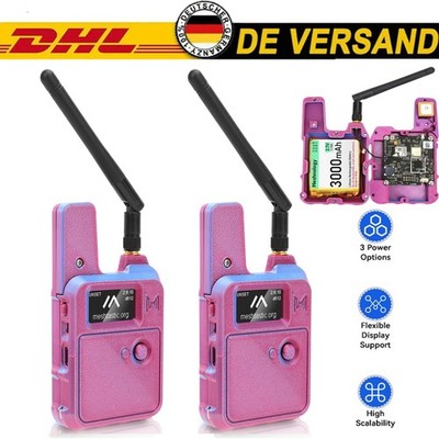 2/4 er Set Wio Tracker L1 GPS Board mit Akku & Case für Arduino Meshtastic LoRa