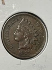 1909 Indian Head Penny Cent ~ Borderline Uncirculated RB AU++*