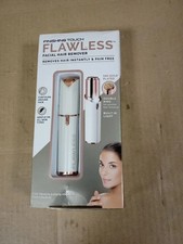 Finishing Touch Flawless Dry Cordless Facial Trimmer Hair Remover White