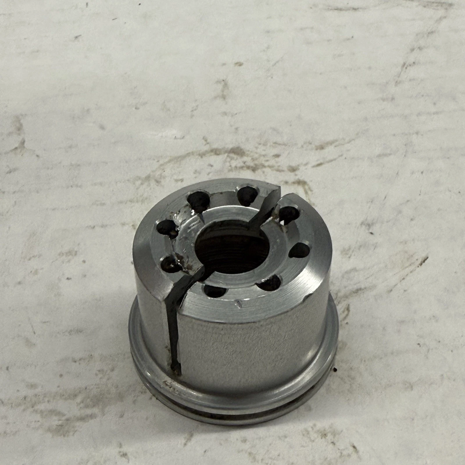 2020 - 2025 DUCATI PANIGALE V2 TRIPLE TREE NUT WASHER Steering Stem LOWER SILVER