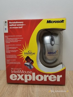 Microsoft IntelliMouse Optical Explorer / mediacenter.msn / RAR *neu*