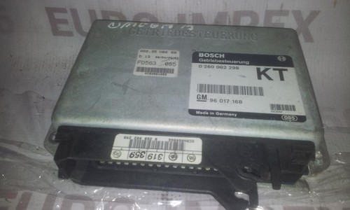 0260002298 Motormanagement, Steuergerät, ECU  96017168 Opel Omeg DE1256-29