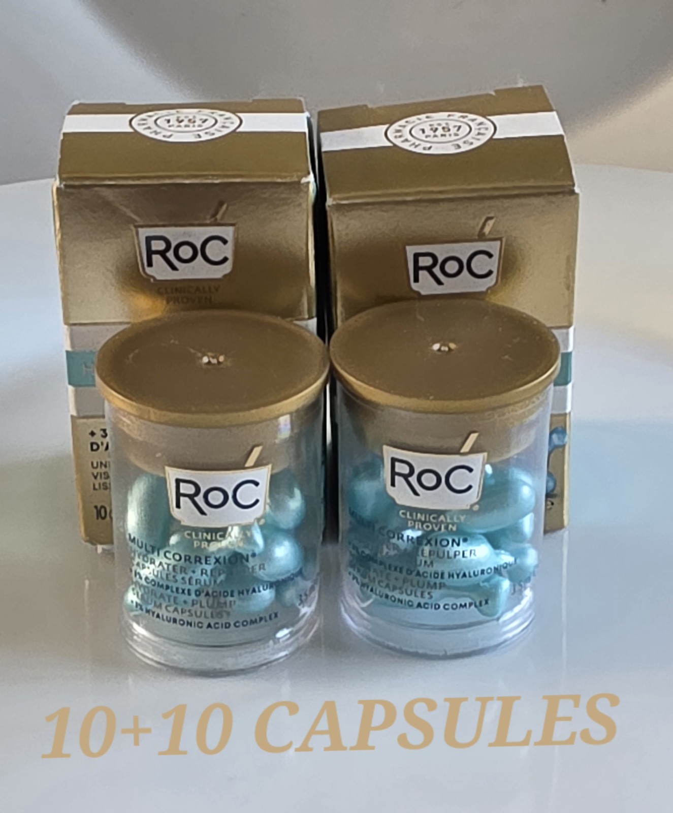 ROC Multi Correxion Hydrate & Plump Serum Capsules (20Caps) Hyaluronic Complex