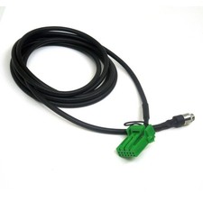 car 6-Pin Audio AUX Extension Cable AUX-IN Socket For Honda Jazz 2002-2006