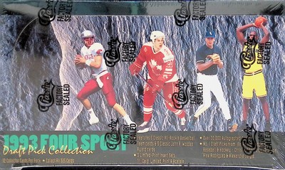 1993 Four Sport Draft Pick Collection Factory Sealed Box