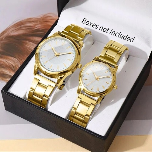 Relojes de Pareja Analógicos de Cuarzo - Estilo de Negocios, Sin Caja - Bild 9 von 14