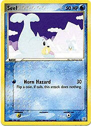 Pokemon EX Fire Red & Leaf Green  78/112 Seel Card 