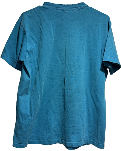 Vintage KUVO Jazz 88.3 Shirt, Denver CO SZ L-Hanes Beefy Single Stitch, Thrashed - Picture 9 of 9