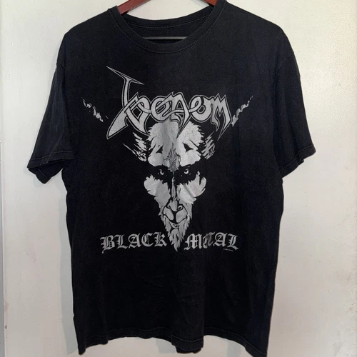 Venom T Shirt Black Metal Concert Tour Shirt Music M 1990s vintage concert t-shirt, vintage, size L, single stitch, B+ condition