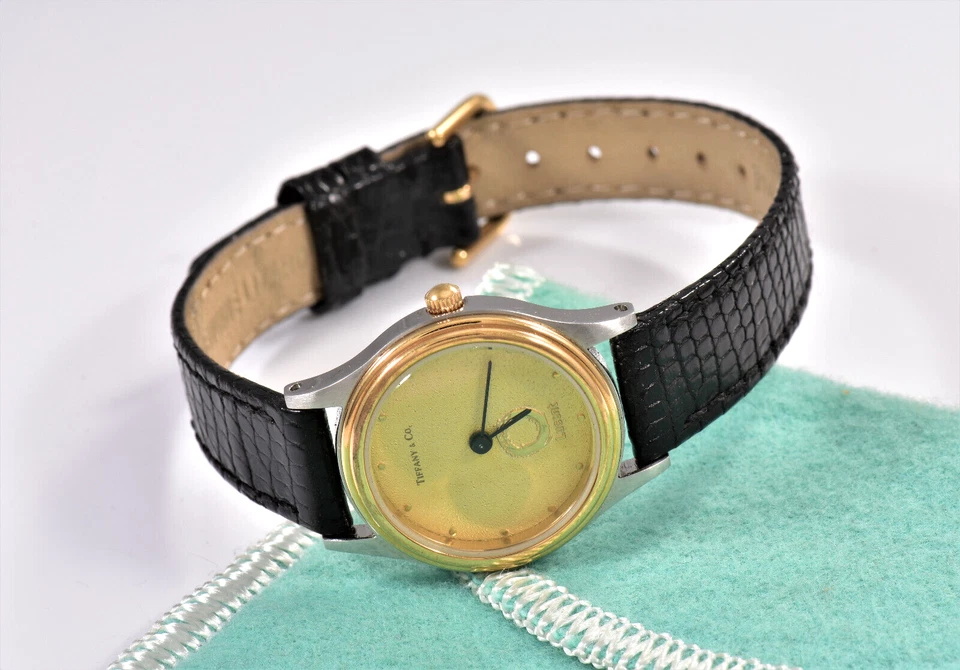 Швейцарские часы Tiffany & Co портфель из нержавеющей стали Lucent 25 мм ящерица кожа - Изображение 2 из 4