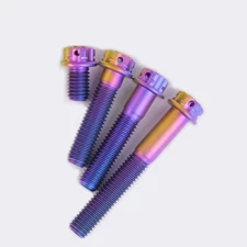 titanium screw, torx head screw M8x10 - 120mm Green/Purple/Candy For motorcycle