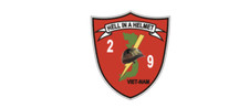 4" us marine corps 2nd battalion 9th marines bumper sticker decal usa made