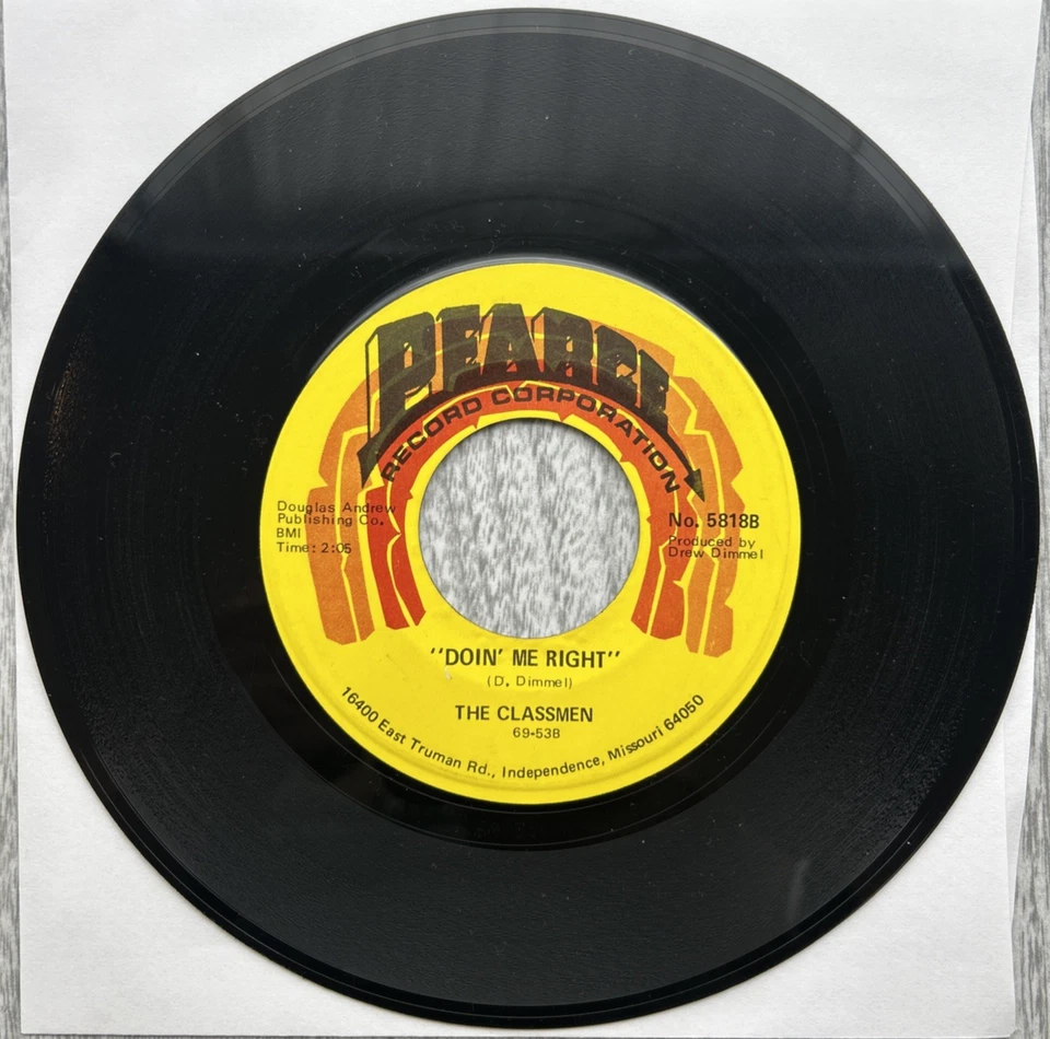 THE CLASSMEN "The Things We Did Last Summer" 1969 45rpm 7" Single Mono — 第 2/2 张图片