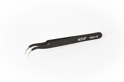 Pinzetten VETUS Wimpernverlängerung Volumentechnik ESD 11 12 13 15 17 6A-SA