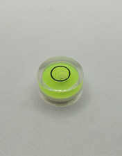 4pcs Acrylic  19x10mm Round Bullseye Spirit Bubble Level Sens:  0.5  in circle