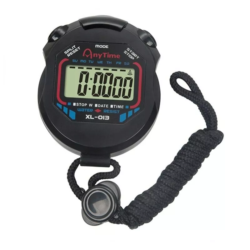 Digital Sports Running Counter Stopwatch Timer Waterproof Alarm