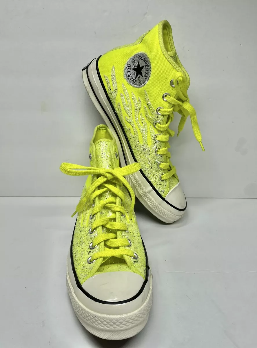 Neon converse hotsell high tops
