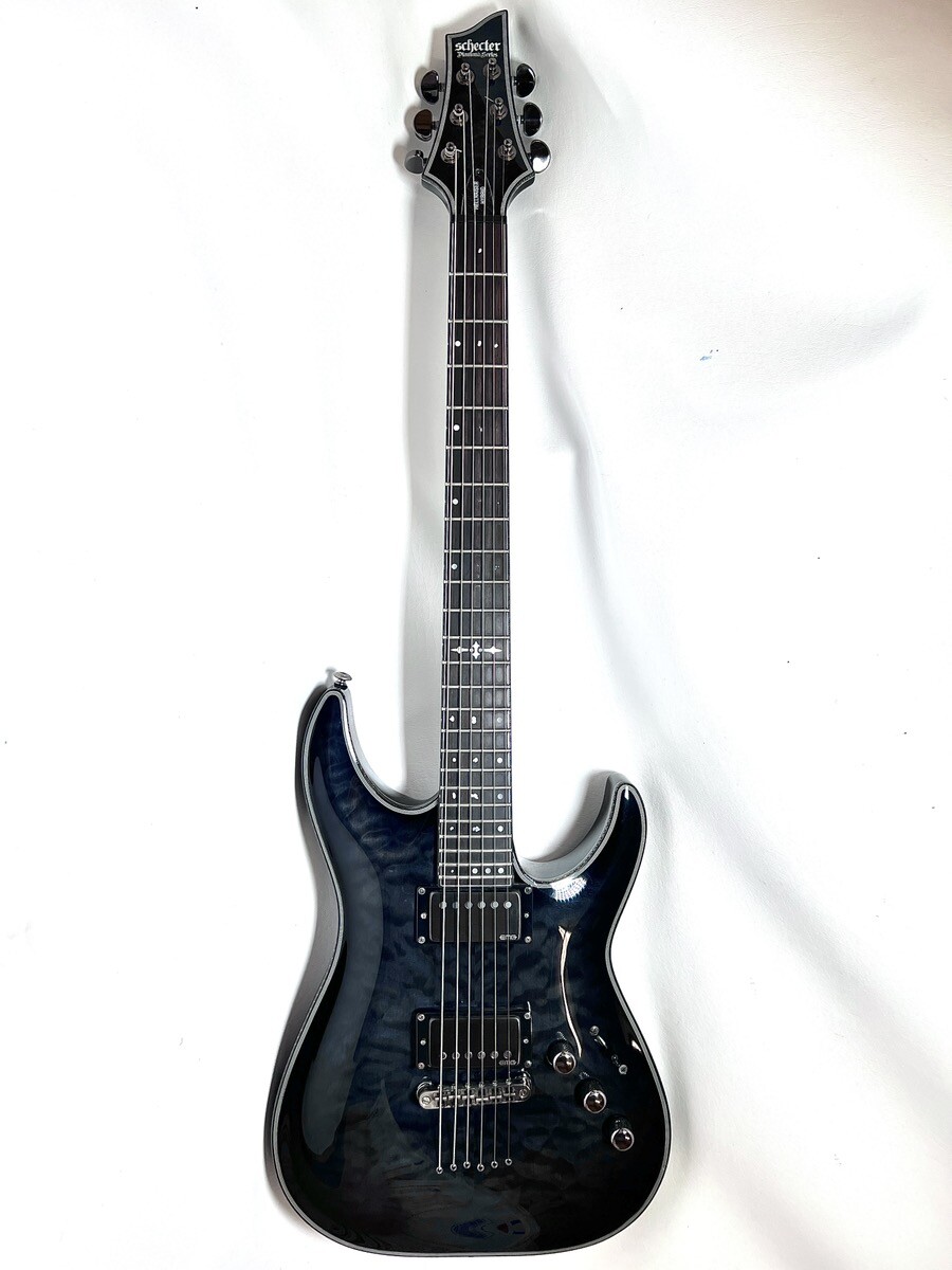 SCHECTER DIAMOND SERIES HELLRAISER HYBRID C-1 BLACK BURST SCHECTER DIAMOND SERIES HELLRAISER HYBRID C-1 BLACK BURST