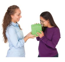 Flourescent Scented Dice with Bell Tactile Aromatic Special Needs Soft DayCare