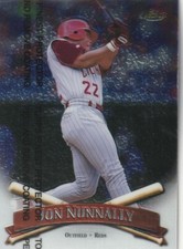 FREE SHIPPING-MINT-1998 Topps Finest Jon Nunnally #178-PLUS REDS BONUS CARDS