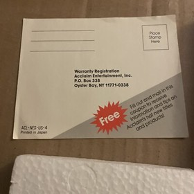 Star Voyager (Nintendo Entertainment System, 1987) NES Complete CIB