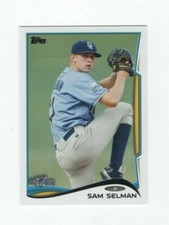 2014 TOPPS PRO DEBUT MINOR LEAGUE - SAM SELMAN WILMINGTON BLUE ROCKS #153