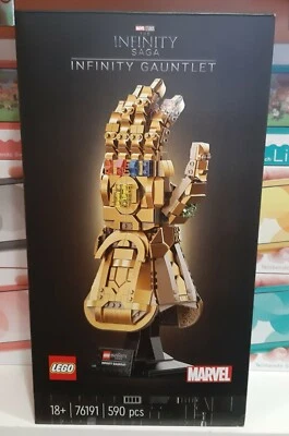 LEGO Marvel The Infinity Saga 76191 Guanto dell’Infinito NUOVO SIGILLATO