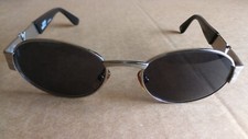 Vintage Gianni Versace Sunglasses Mod. S22 Col. 26M Silver Made Italy