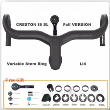 Carbon Internal Cable Integrierte Aero Road Bike Handlebars UD 380-440mm Parts