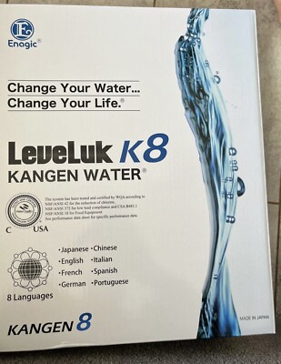 ENAGIC) KANGEN WATER MACHINE LEVELUK K8 ALKALINE WATER IONIZER | eBay
