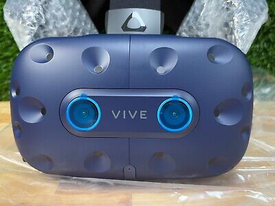 HTC Vive Pro Eye Virtual Reality Headset Only - Blue HTC Vive Pro Eye Virtual Reality Headset Only - Blue