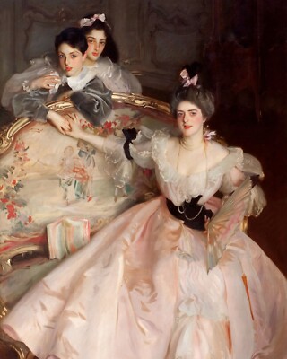 John Singer Sargent Mrs Carl and Her Children Giclee Print on Fine Art Paper
