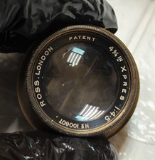 ROSS LONDON 4 3/4 XPRES 4.5 vintage brass lens