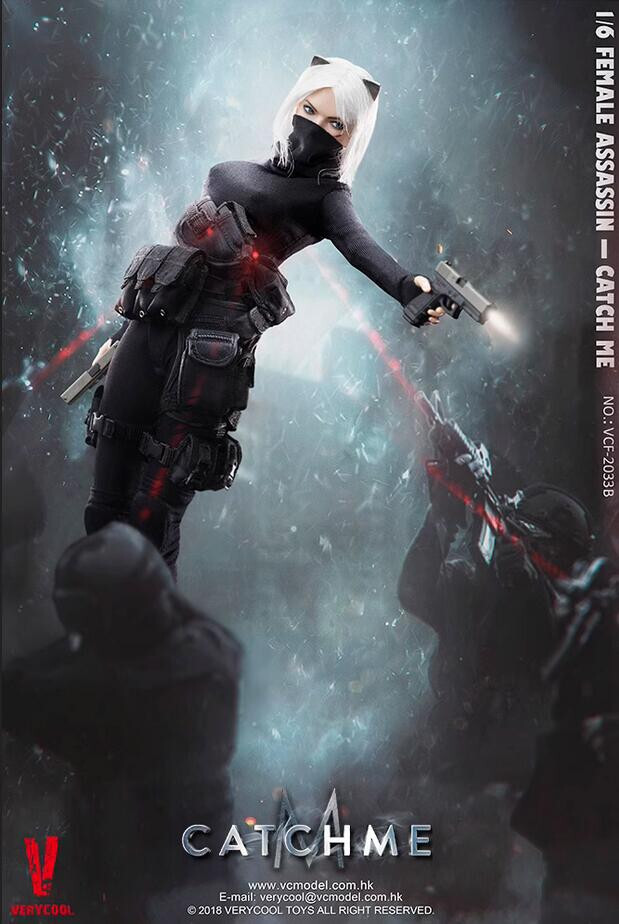 VeryCool 1/6 VCF-2033A　フィメールアサシン キャッチミー VERYCOOL 1/6 フィーメールアサシン 