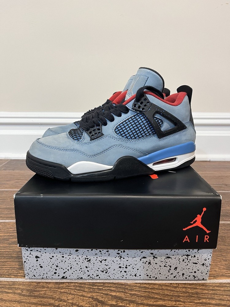 Size 10.5 - Jordan 4 Retro x Travis Scott Mid Cactus Jack - Replacement box