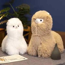 Standing Alpaca Plush Toy For Kids