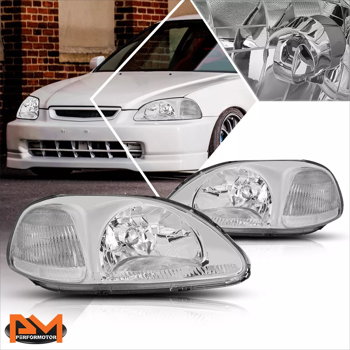 97 cheap civic headlights