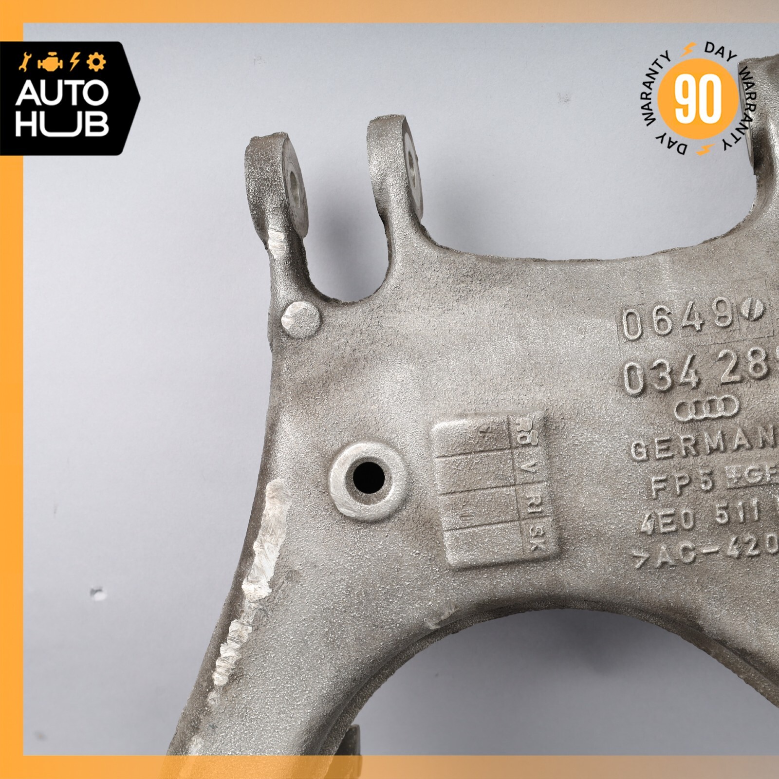 03-07 Bentley Continental GT Rear Right Passenger Side Lower Control Arm OEM