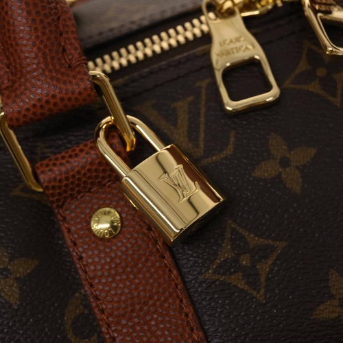 LOUIS VUITTON Monogram NBA Gym Bag Boston Bag 2way M45794 LV Auth 45425S - 第 19/24 張圖片