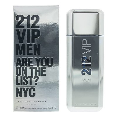 212 Vip by Carolina Herrera Eau De Toilette Spray 3.4 oz for Men