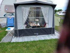 Ventura Cadet Awning Porch W260 Anthracite IXL Fiberglass Frame