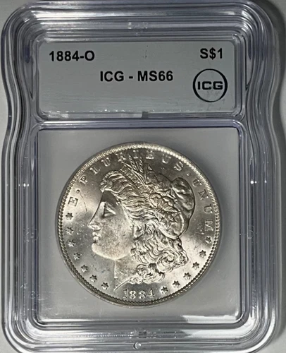 1884 O Morgan Dollar ICG MS66 Great Price!!