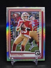 2025 Panini Donruss Optic Brock Purdy #38 Holo Prizm NFL 49ers QB San Francisco 