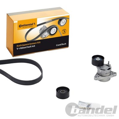 CONTINENTAL CTAM KEILRIPPENRIEMEN-SATZ passend für NISSAN INTERSTAR OPEL MOVANO