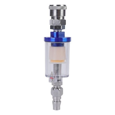 1/4 NPT Inline Water Oil Separator For Pneumatic Tool Air Systems Industrial Use