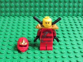Kai ZX 9561 9441 9449 Red Ninja Ninjago LEGO Minifigure KG42