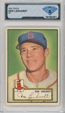 1952 Topps DON LENHARDT #4 💎 DSG 5 EX