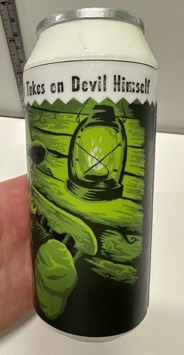 Greenbrier Valley Brewing Devil Anís Cerveza Grifo Mango Lata de Cerveza Hombre Cueva Bar - Imagen 4 de 9
