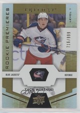 2016 Upper Deck Trilogy Rookie Premieres Level 1 716/999 Zach Werenski #66 md3