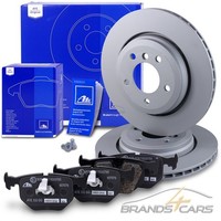 ATE Bremsscheiben BelÜFtet Ø320 + BelÄGe Hinten FÜR BMW 3-ER E46 + Kombi 325+330